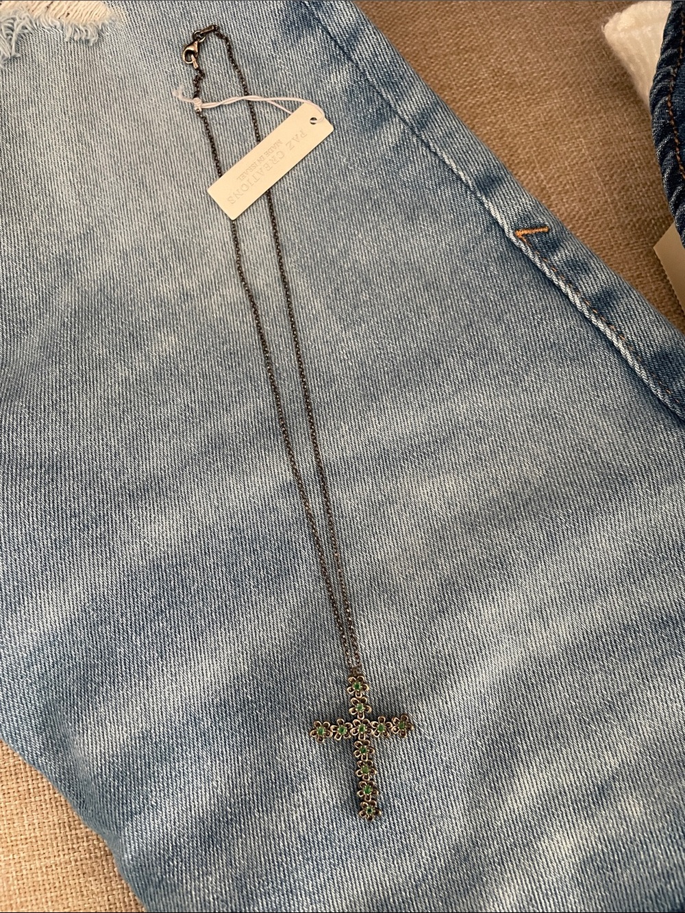 Paz Creations cross necklace